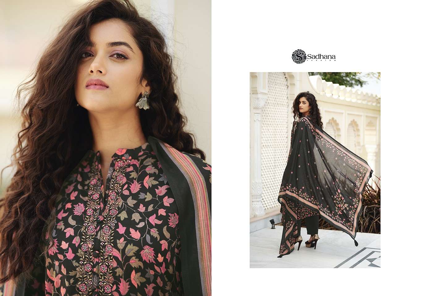 sadhana fashion crystal 2110-2117 series stylish designer salwar kameez new catalogue surat 