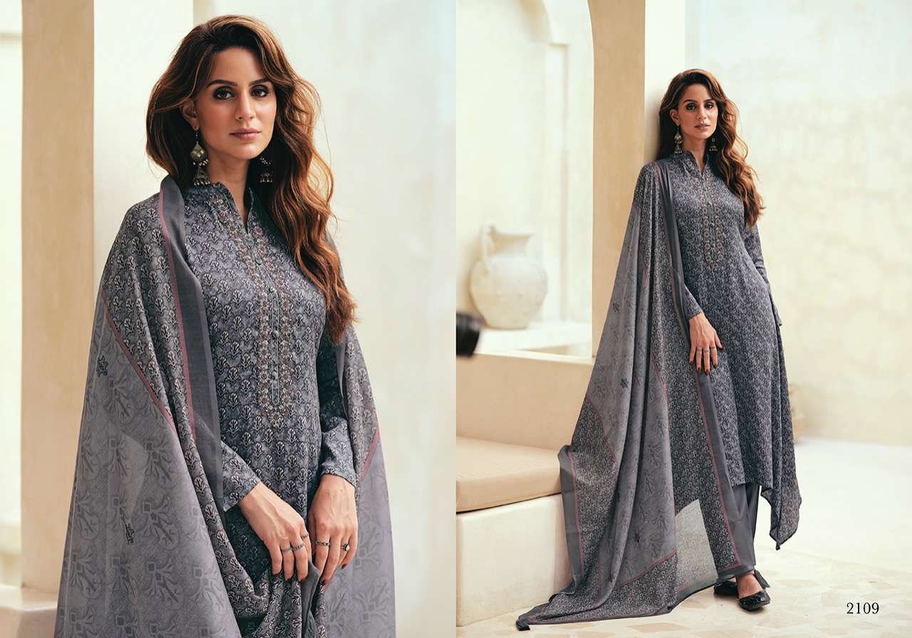 sadhana fashion tavaqqo 2100-2109 series fancy designer dress material online supplier surat 