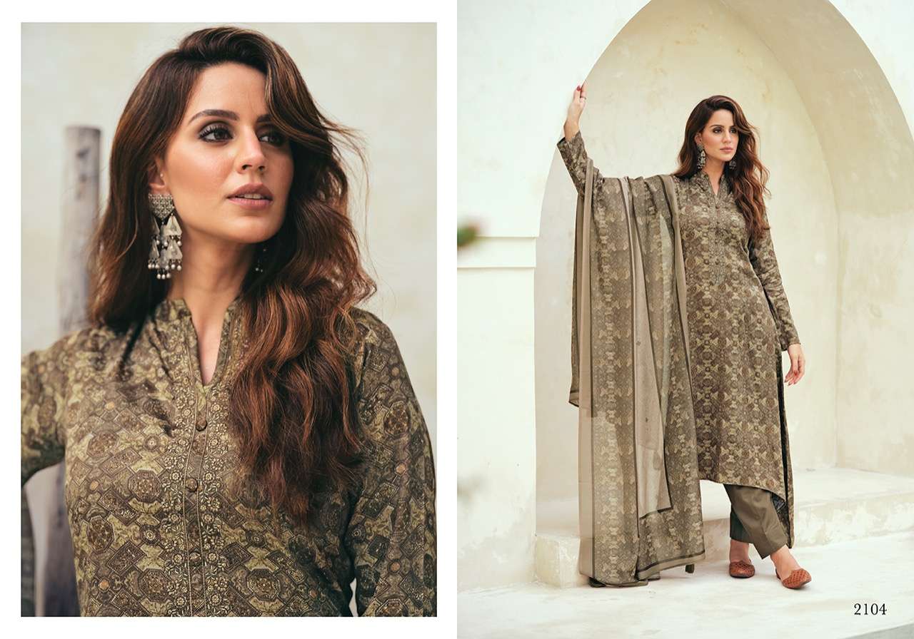 sadhana fashion tavaqqo 2100-2109 series fancy designer dress material online supplier surat 