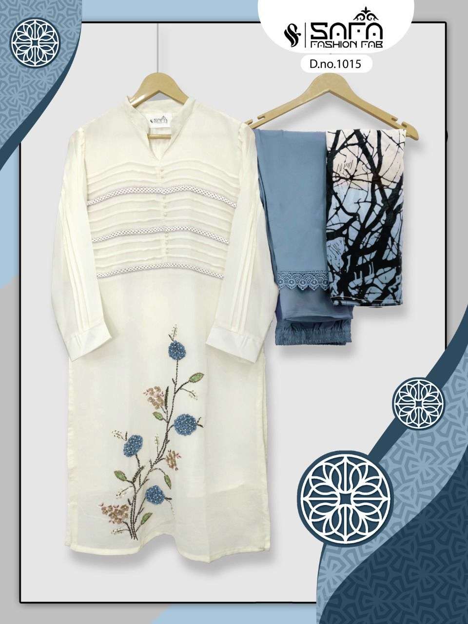 safa fashion fab 1015 series readymade designer pakistani salwar suits collection 