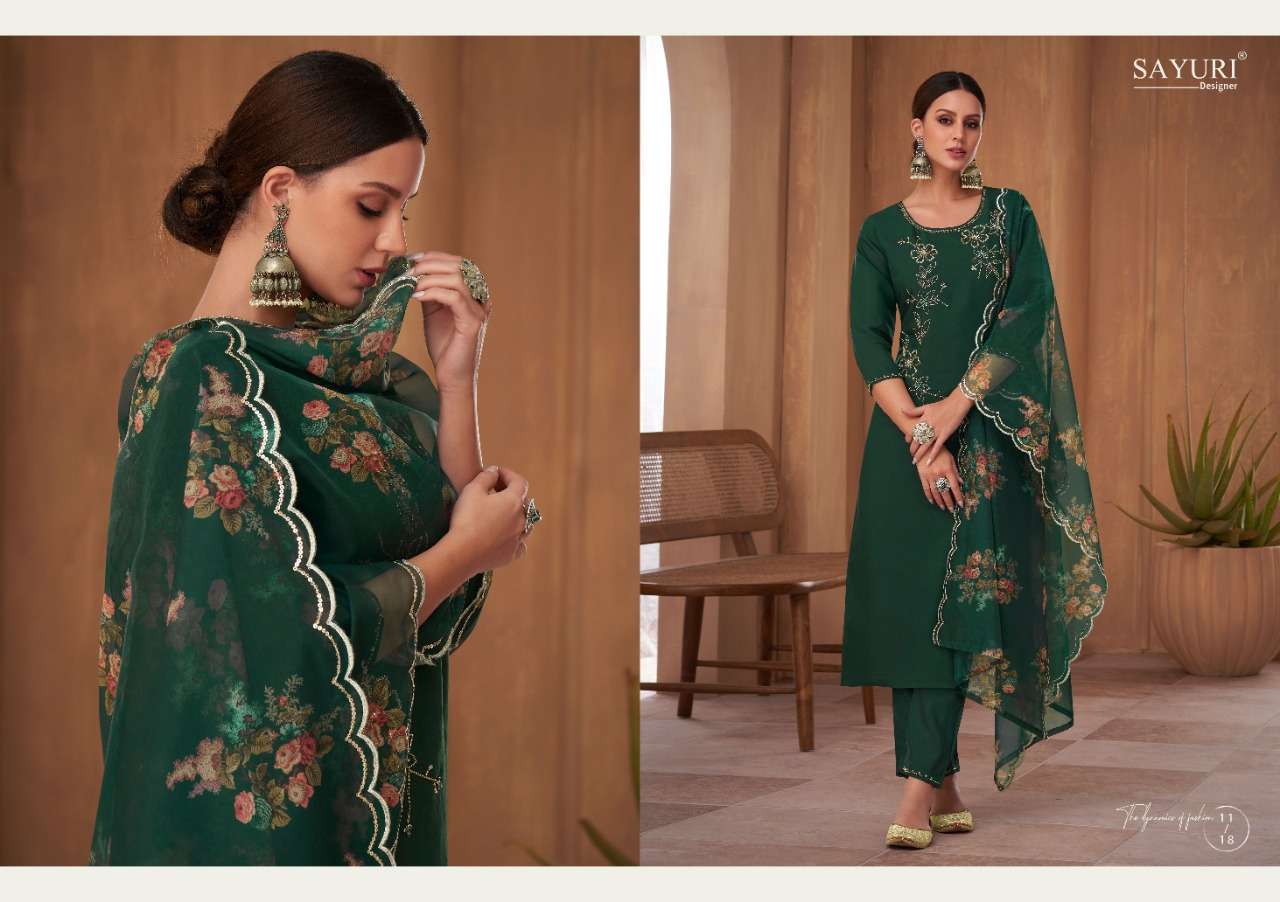 sayuri designer saffron 1117-1122 series exclusive designer salwar kameez wholesale price surat 