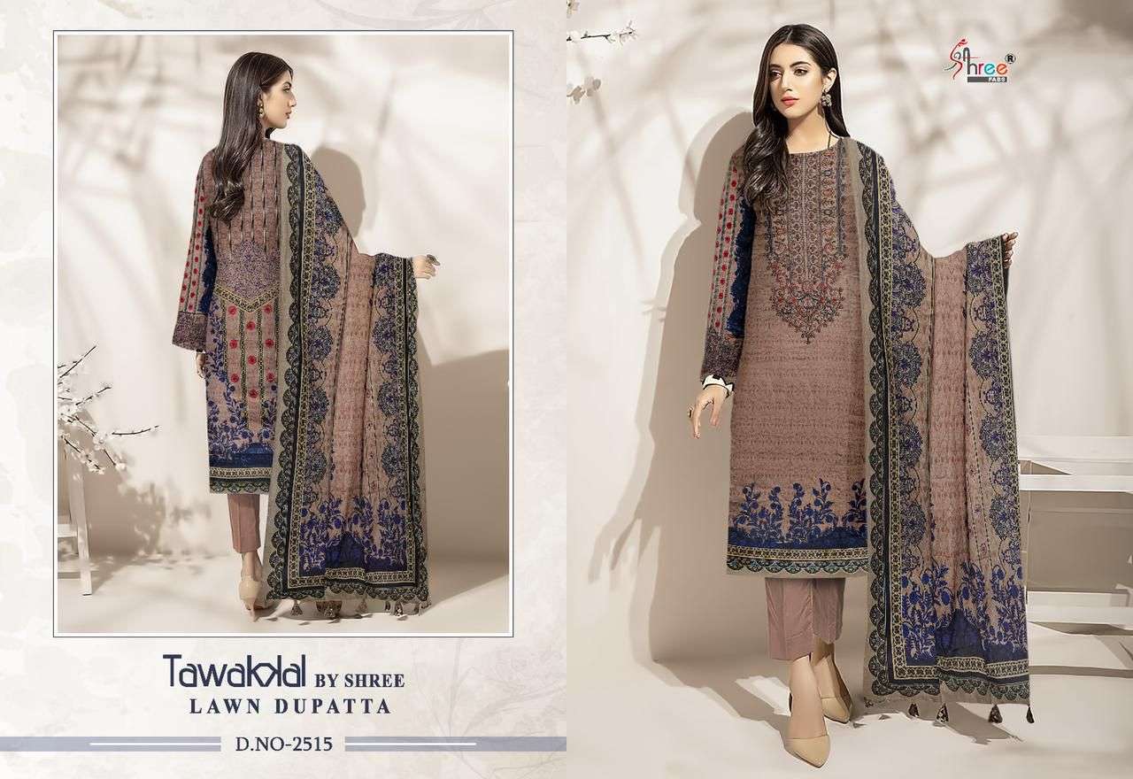 shree fabs tawakkal 2514-2521 series stylish designer pakistani salwar kameez manufacturer surat 