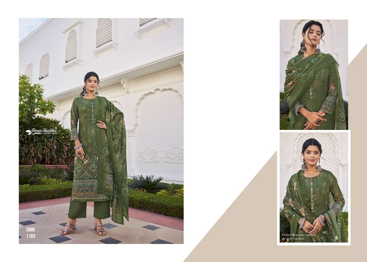 shree shalika fashion shalika vol-101 1101-1108 series exclusive designer salwar kameez manufacturer surat