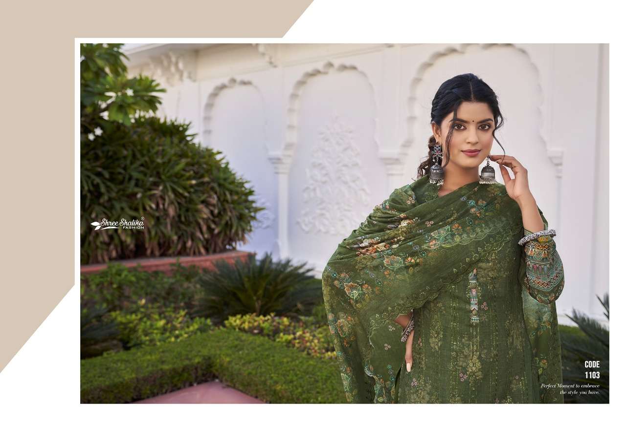 shree shalika fashion shalika vol-101 1101-1108 series exclusive designer salwar kameez manufacturer surat