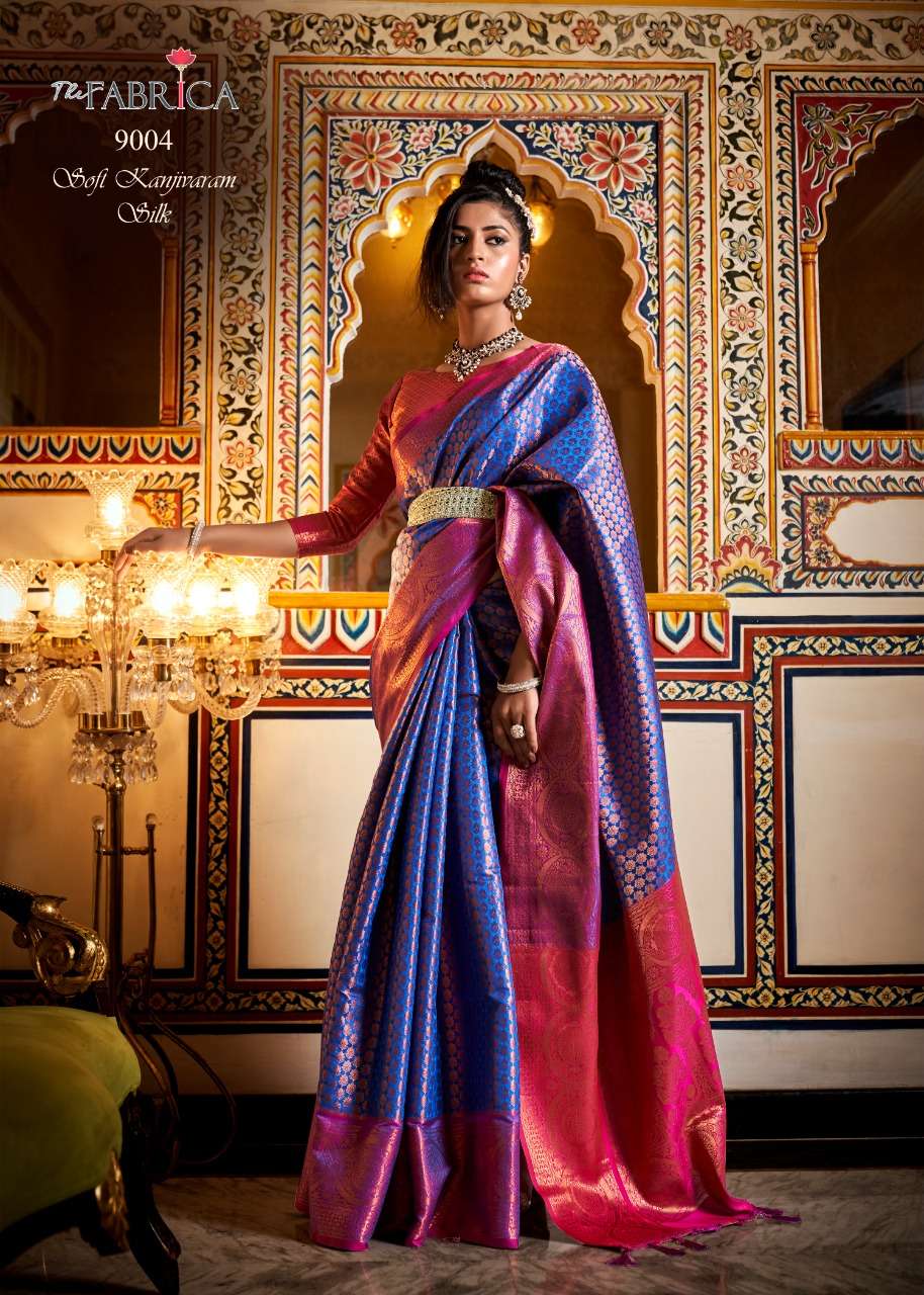 the fabrica 9000 series stylish designer sarees catalogue online supplier surat 