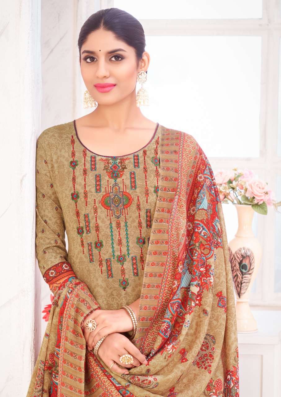 vandana fashion zulfat vol-1 1001-1010 series indian designer salwar kameez manufacturer surat 