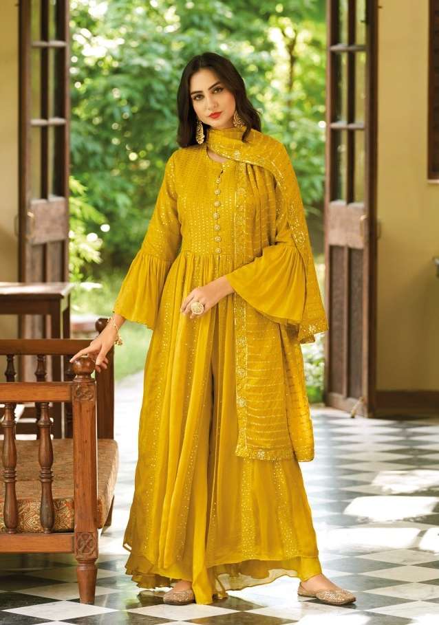 your choice haldi 10001-10004 series function special designer salwar suits wholesale price surat 