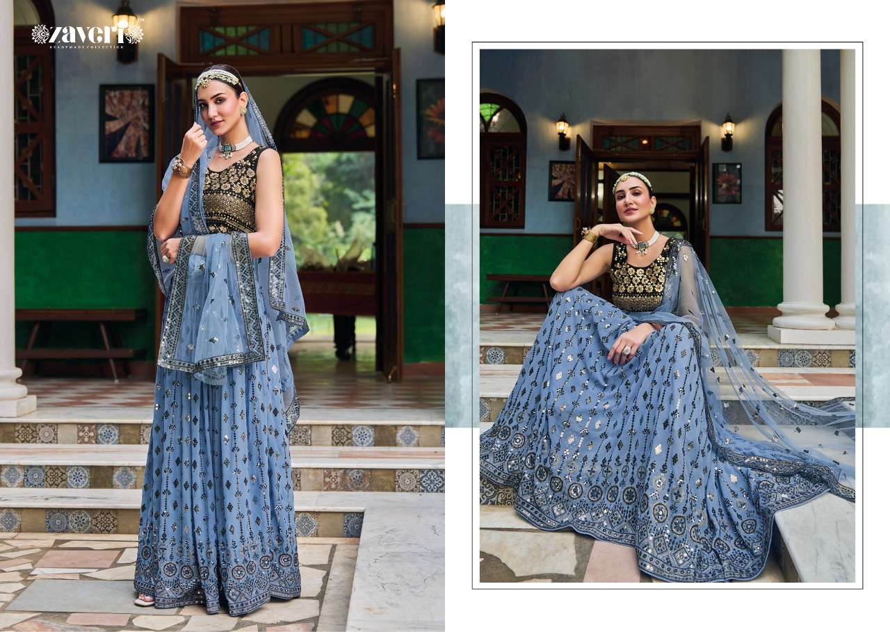 zaveri olivia 1121-1123 series function special designer dress online supplier surat 