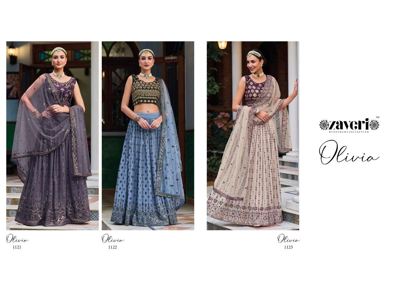 zaveri olivia 1121-1123 series function special designer dress online supplier surat 