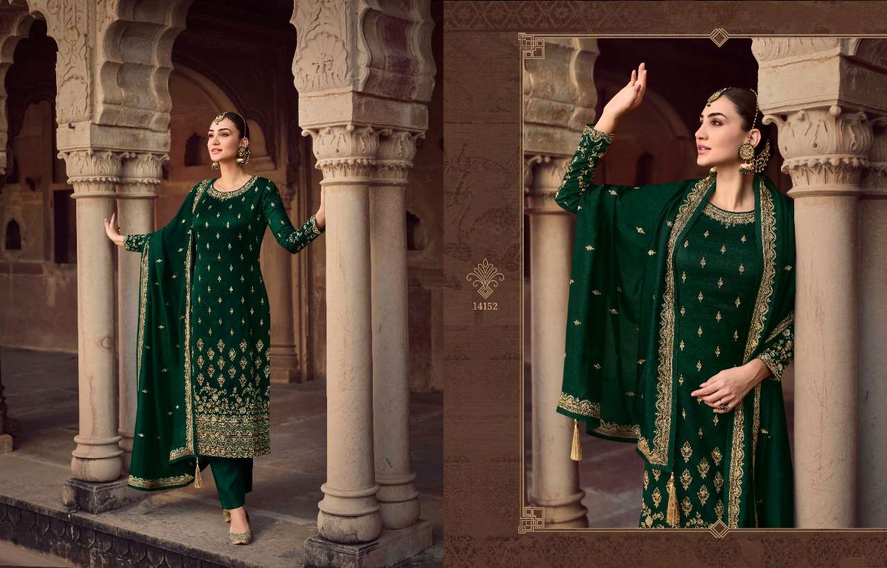zisa nargis 14151-14156 series party wear salwar suits online supplier surat