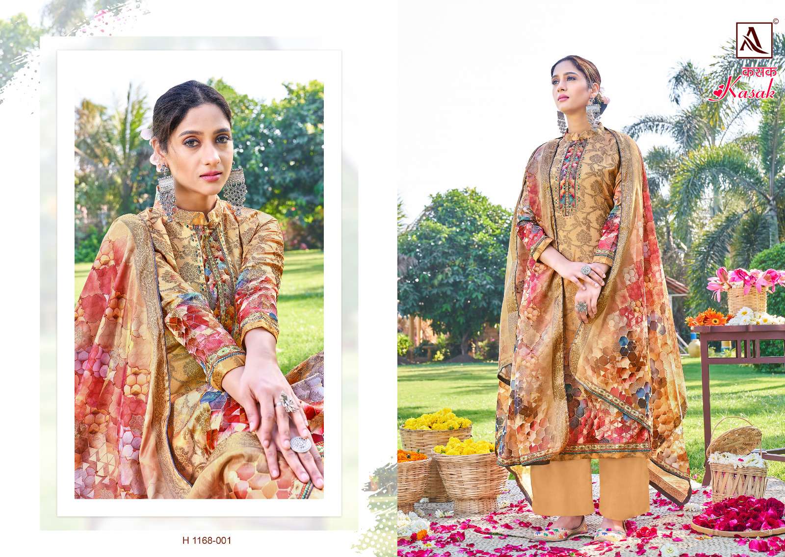 alok suit kasak trendy designer salwar kameez catalogue wholesale price surat 