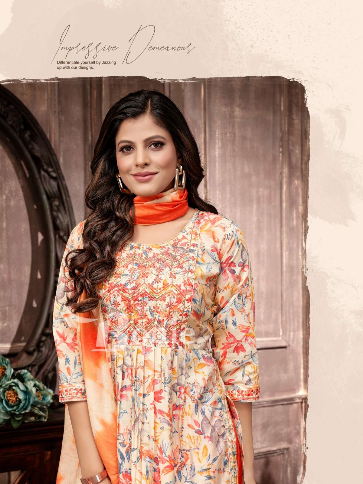 bonie vaani vol-3 3001-3006 series readymade designer salwar suits catalogue manufacturer surat