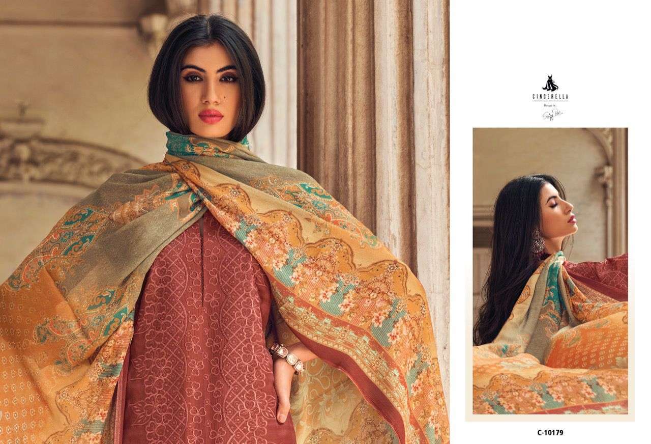 cinderella orabel 10176-10181 series stylish designer salwar kameez catalogue exporter surat 