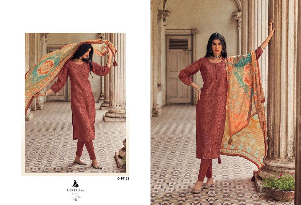 cinderella orabel 10176-10181 series stylish designer salwar kameez catalogue exporter surat 