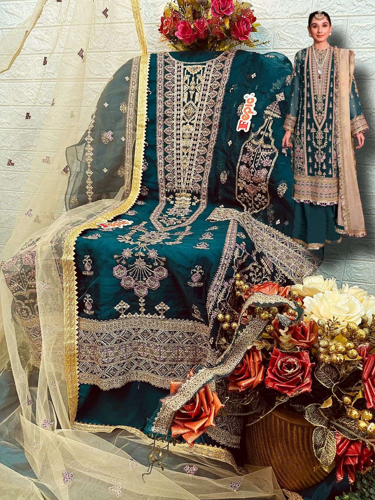 fepic 1284 series stylish designer pakistani salwar kameez online market surat 