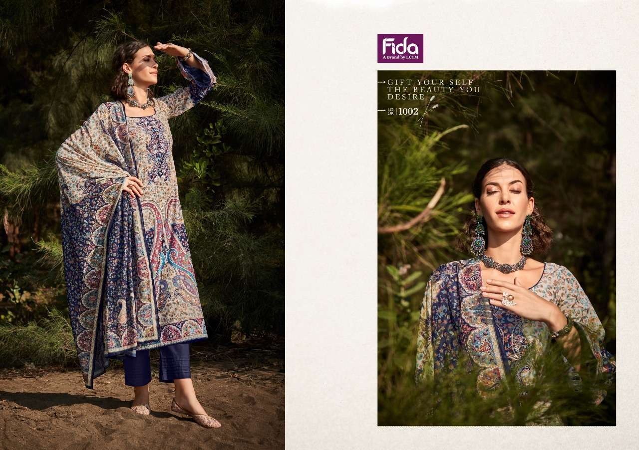 fida shezan 1001-1006 series unstich designer salwar kameez catalogue manufacturer surat 