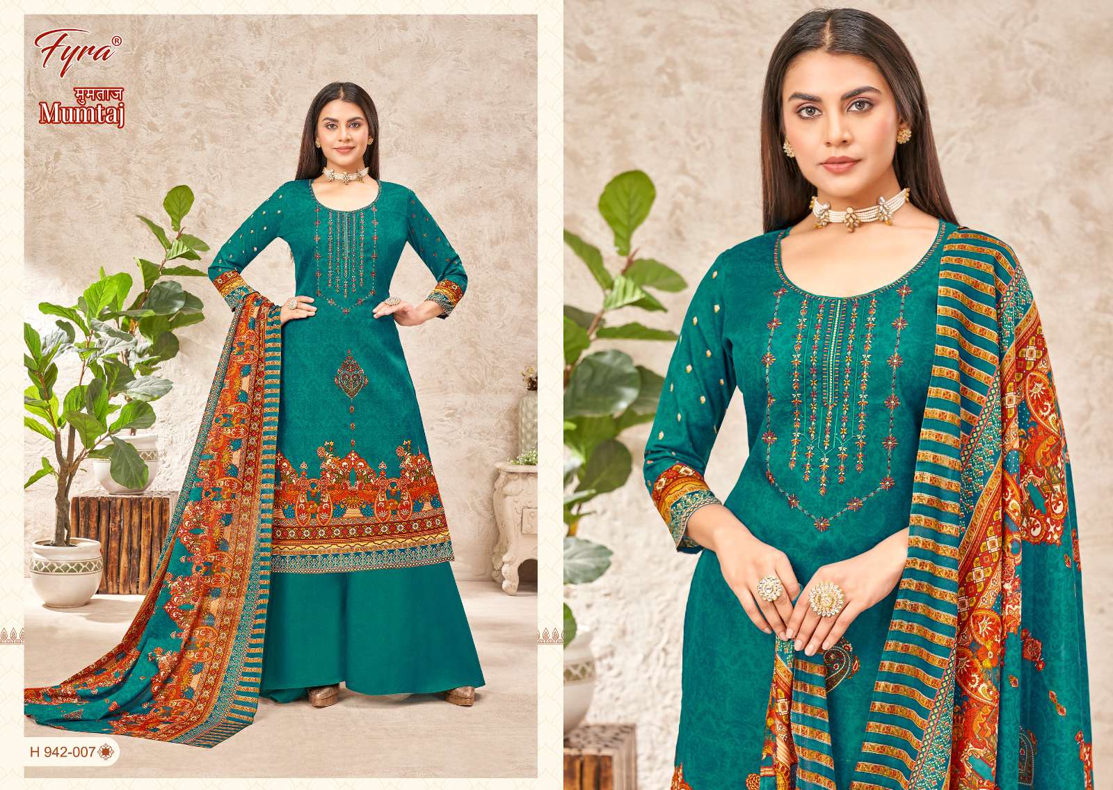 fyra designing mumtaj fancy look designer salwar kameez wholesale price surat 