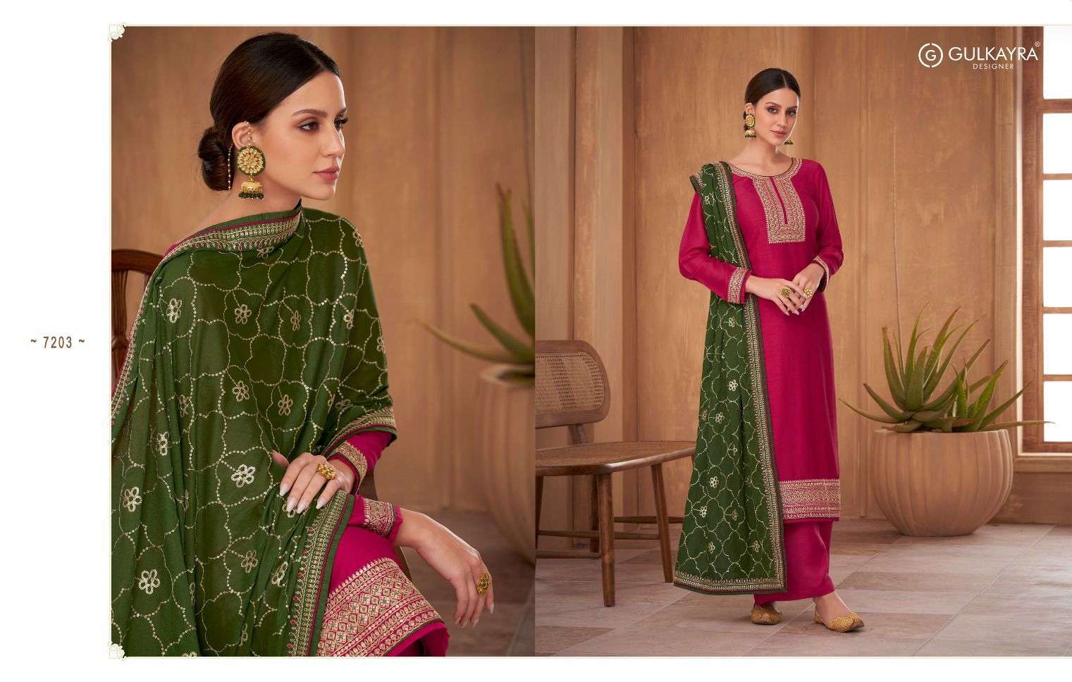 gulkayra designer nayan vichitra silk designer salwar kameez catalogue manufacturer surat 