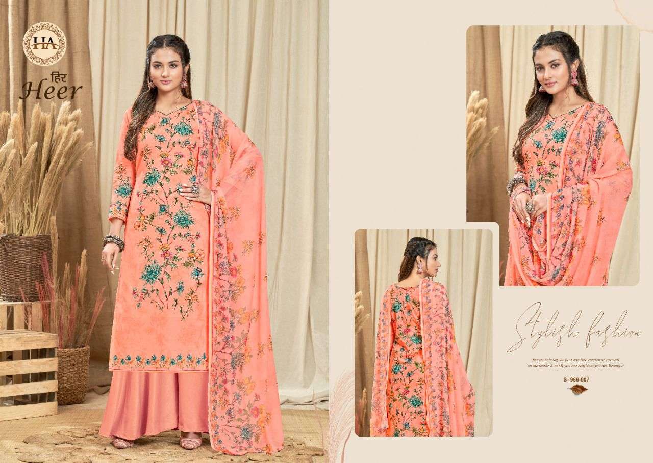 harshit fashion heer unstich designer salwar kameez catalogue online supplier surat 