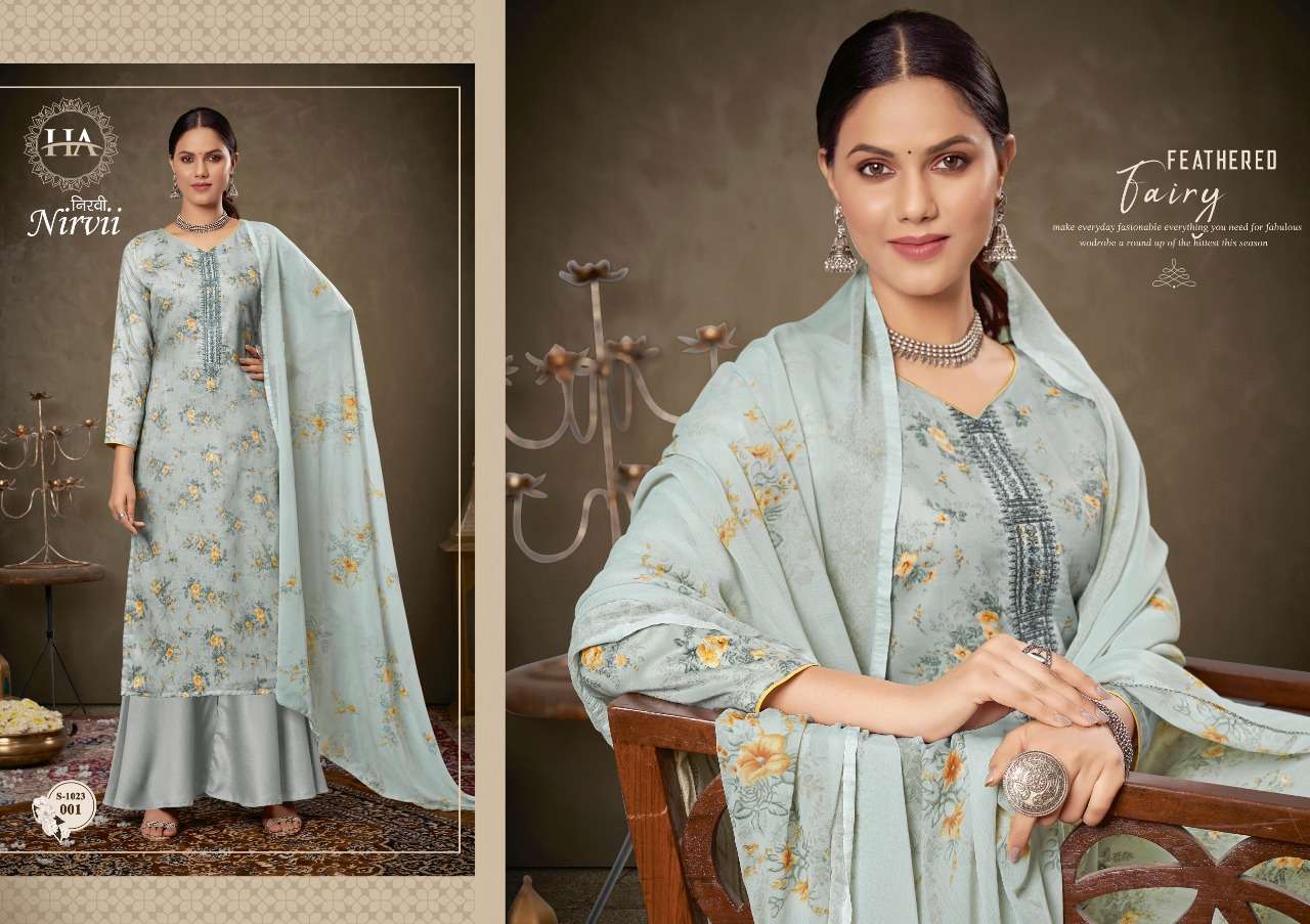 harshit fashion nirvii unstich designer salwar kameez catalogue online dealer surat 