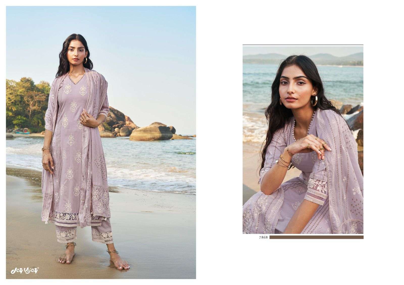 jayvijay paradiso 7861-7868 series indian designer salwar kameez catalogue online supplier surat 