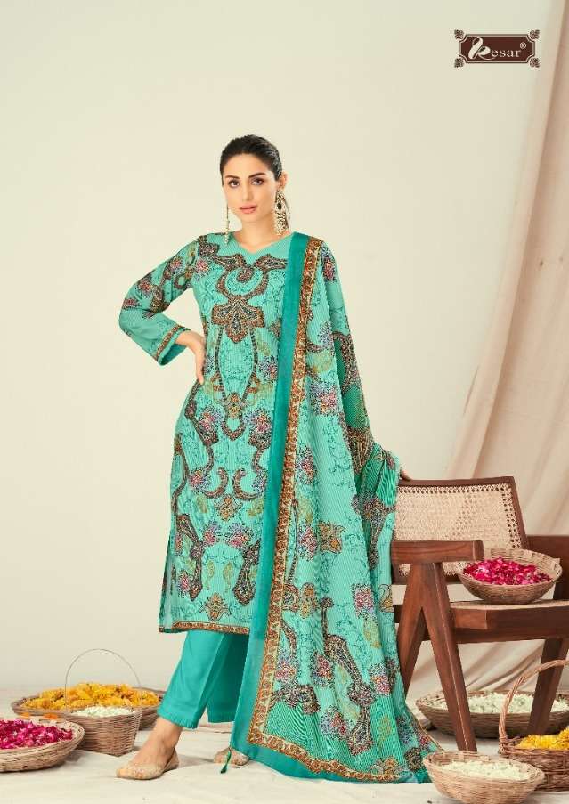 kesar zara shahjahan stylish designer salwar kameez catalogue wholesale price surat 