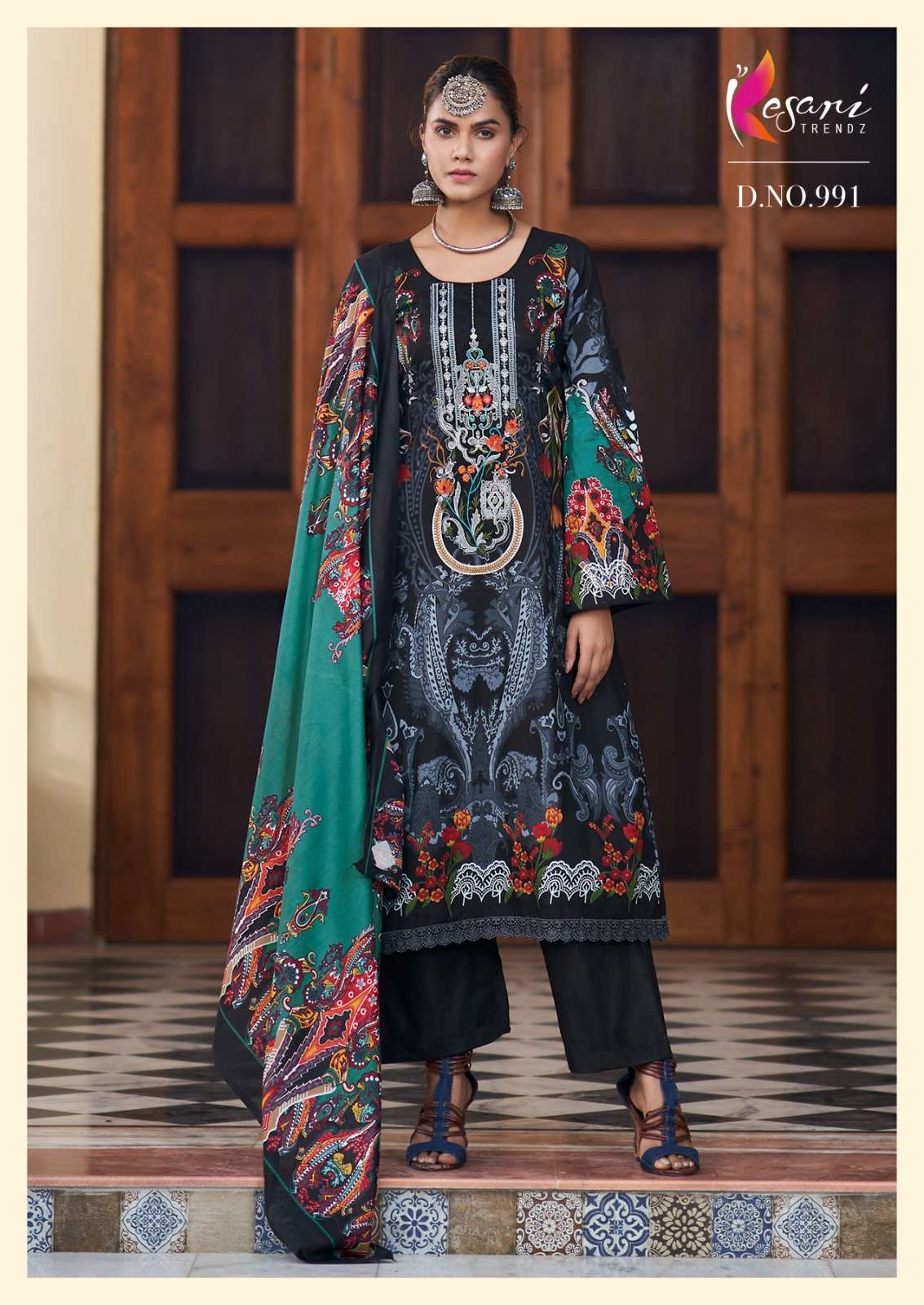 kesari trendz fida 991-998 series stylish designer pakistani salwar kameez catalogue wholesaler surat 
