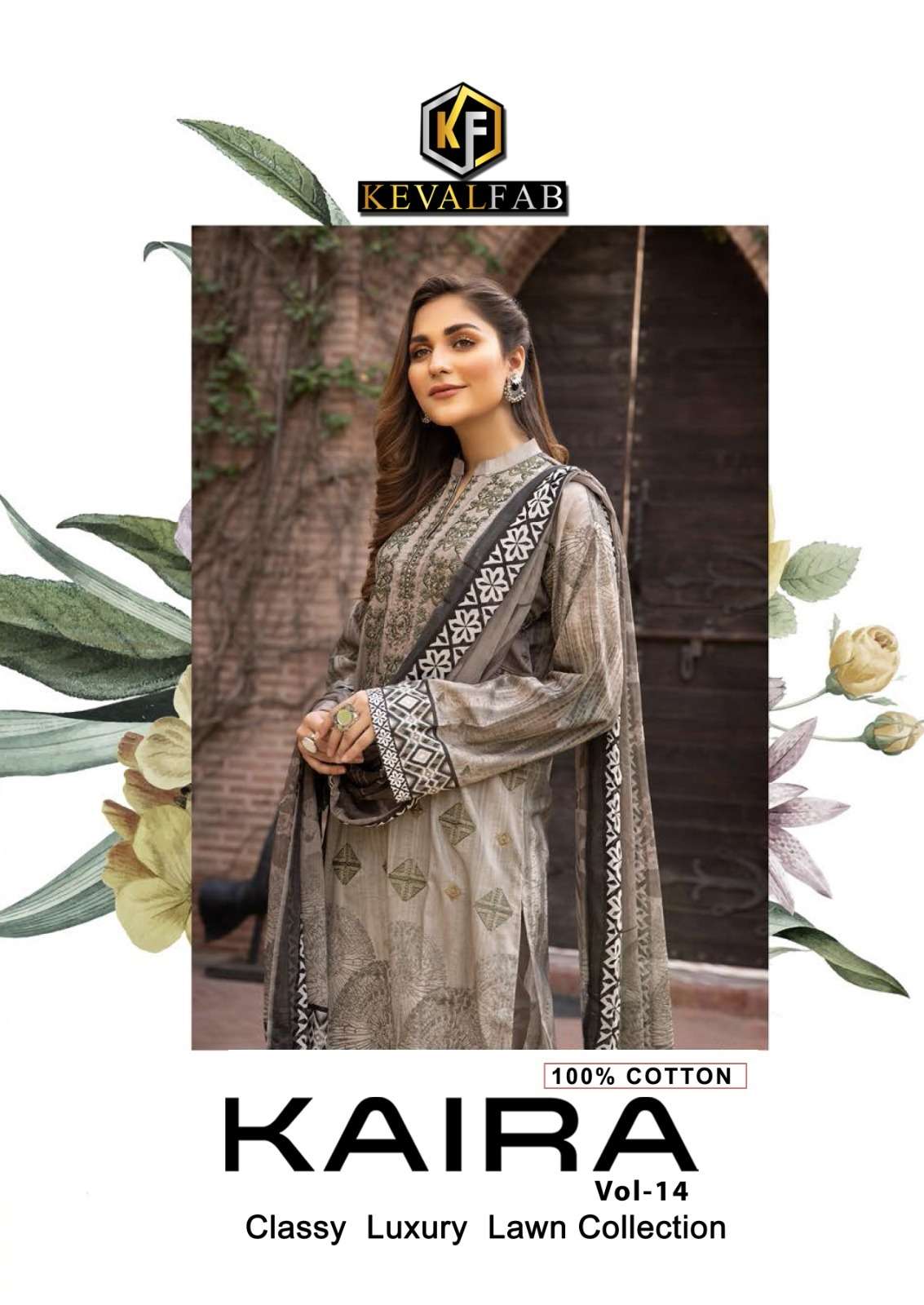 keval fab kaira vol-14 1401-1406 series trendy designer salwar kameez catalogue online dealer surat