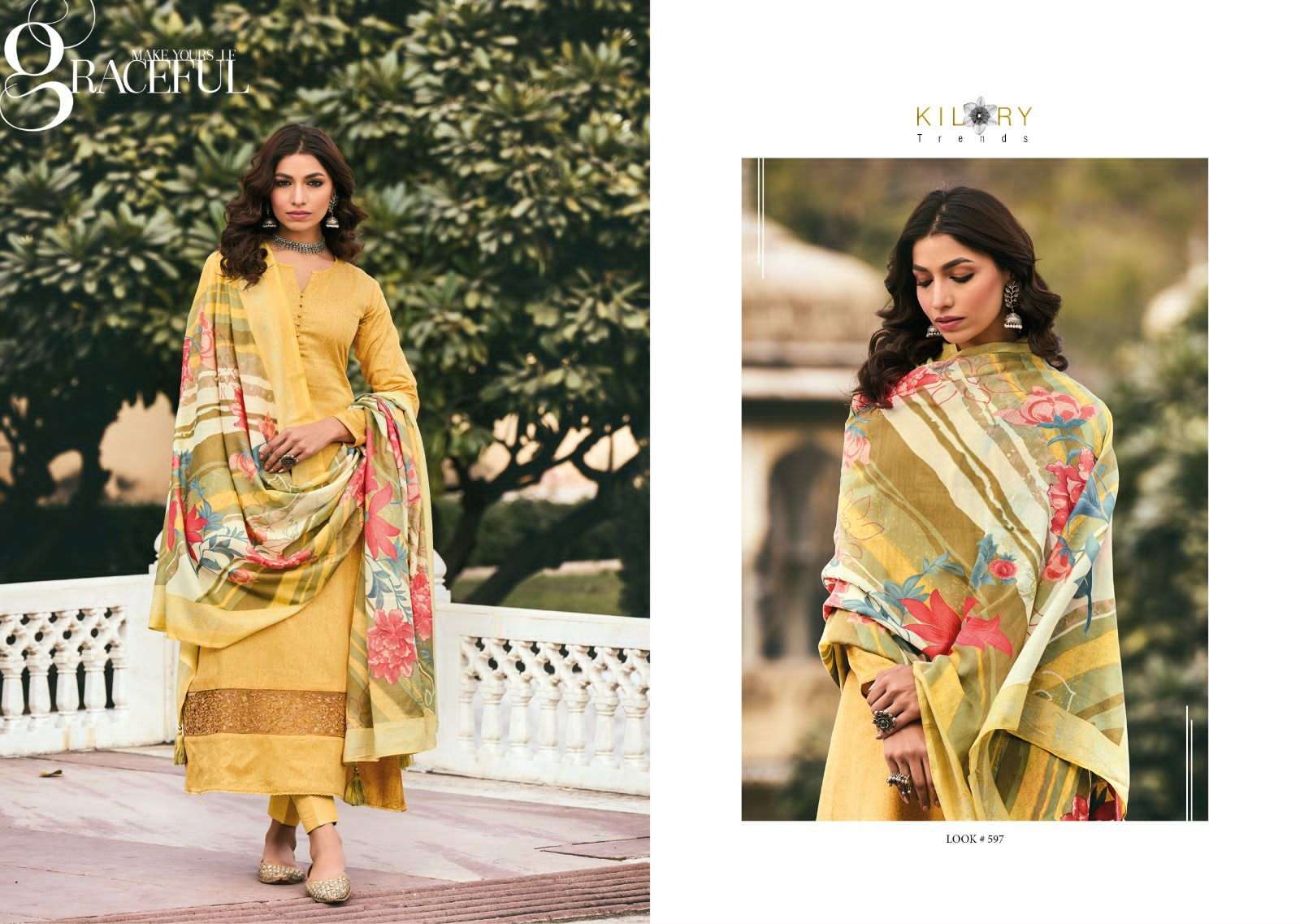 kilory trends ruh vol-5 591-598 series indian designer salwar kameez collection 2023 