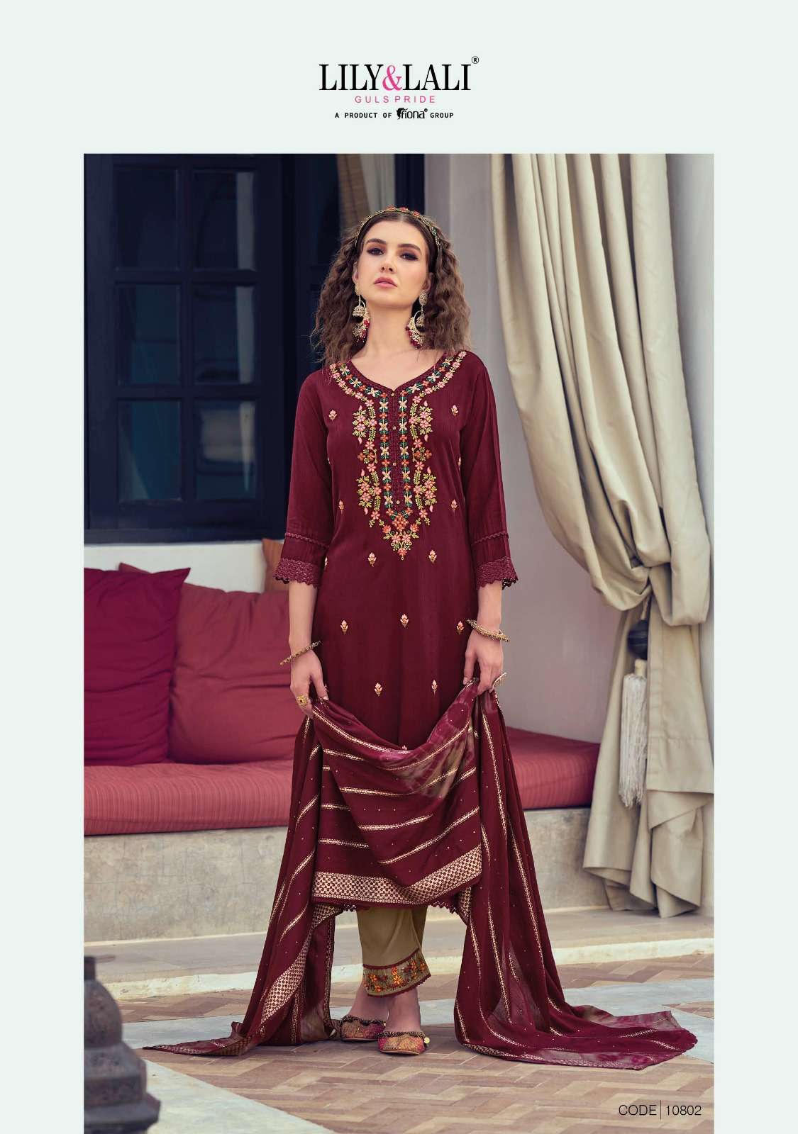 lily and lali maryam 10801-10806 series exclusive designer kurtis catalogue wholesaler surat 