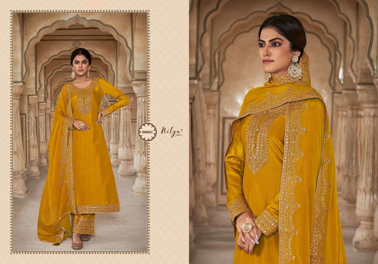 lt fabrics nitya vol-186 86001-86006 series stylish designer salwar suits catalogue design 2023 