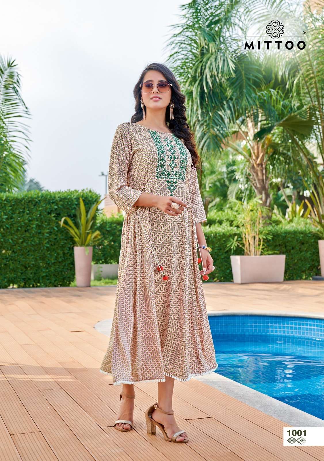 Mittoo Fentastic Vol 3 Simple Readymade Long Kurtis Online Sale In India