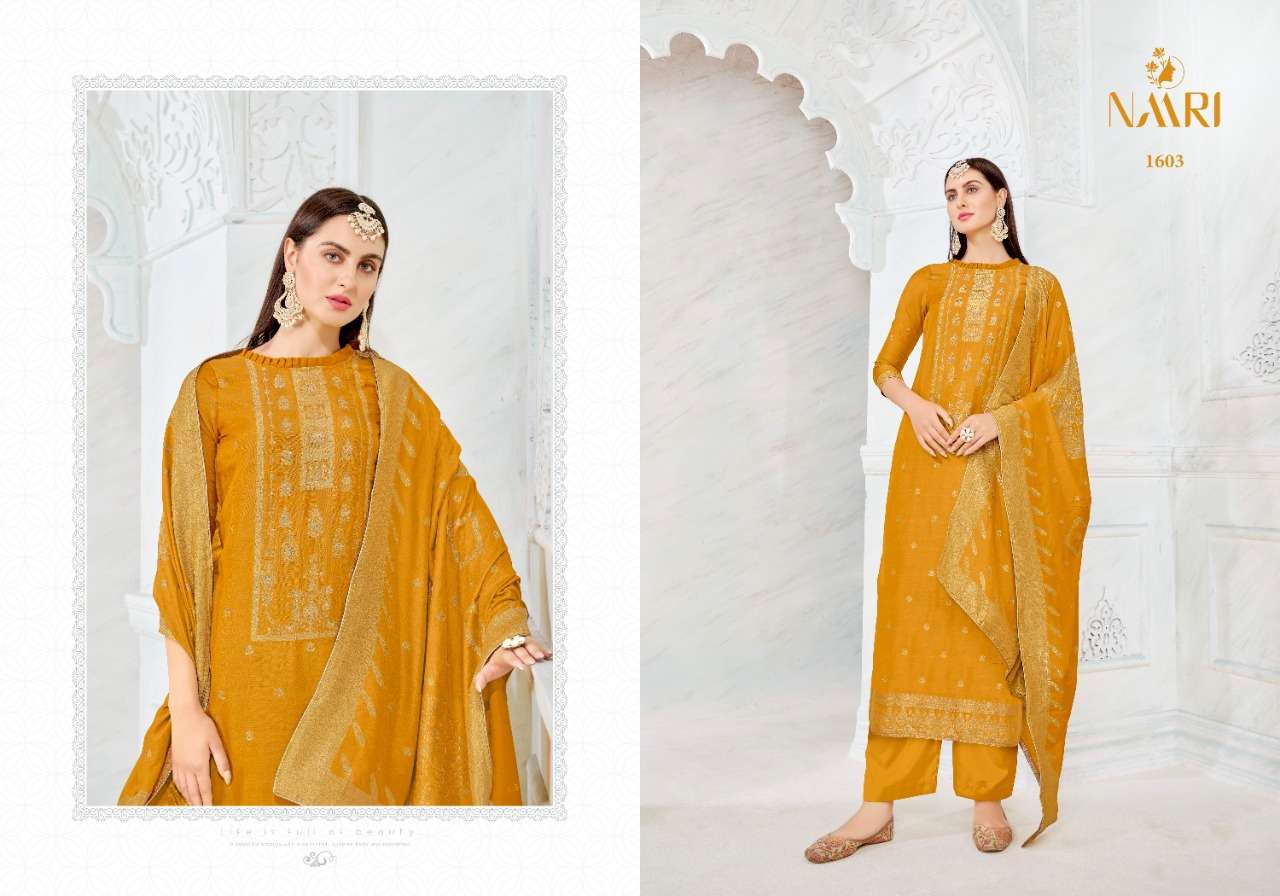 naari meher vol-2 1601-1604 series function special designer salwar suits catalogue wholesaler surat 