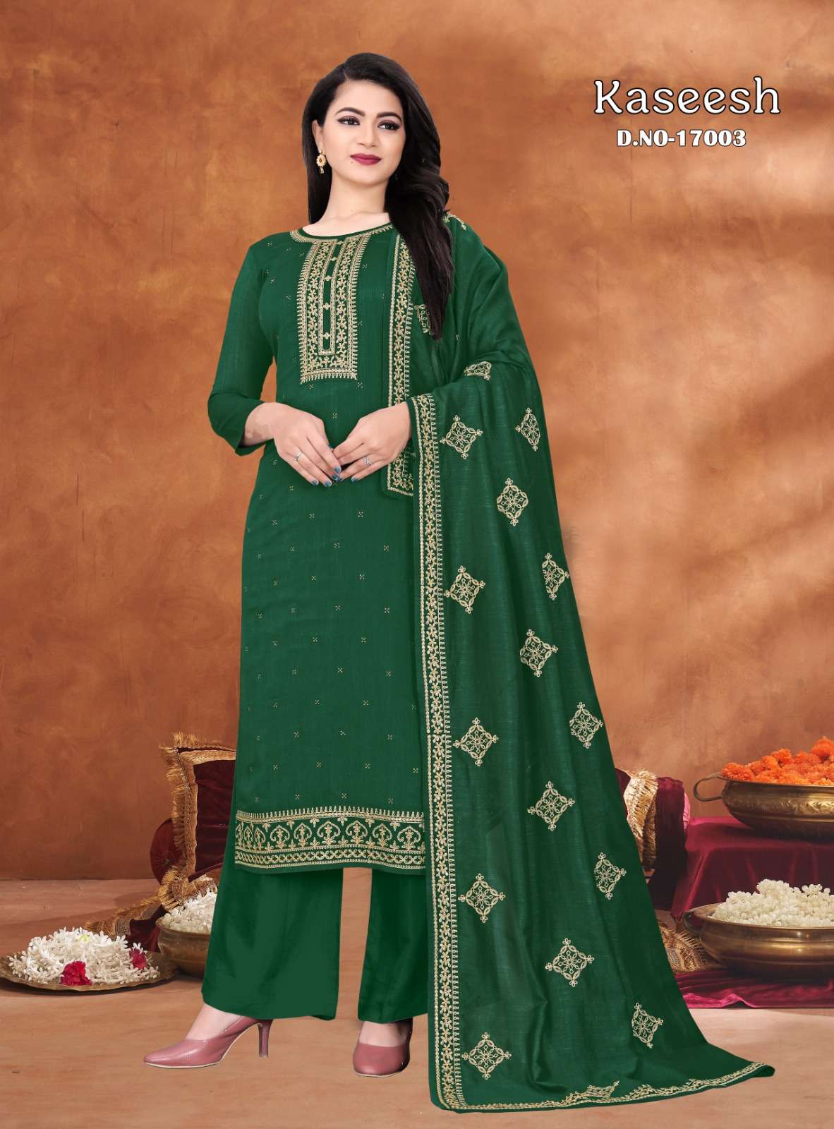 panch ratna kaseesh 17001-17004 series stylish designer salwar kameez catalogue manufacturer surat 