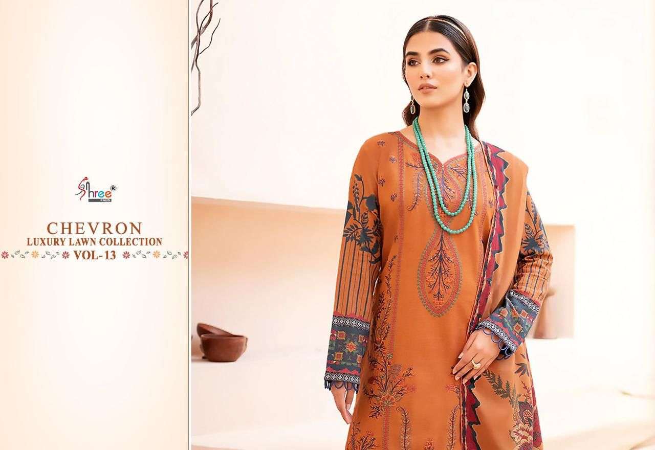 shree fabs chevron vol-13 2527-2531 series exclusive designer pakistani salwar suits online dealer surat 
