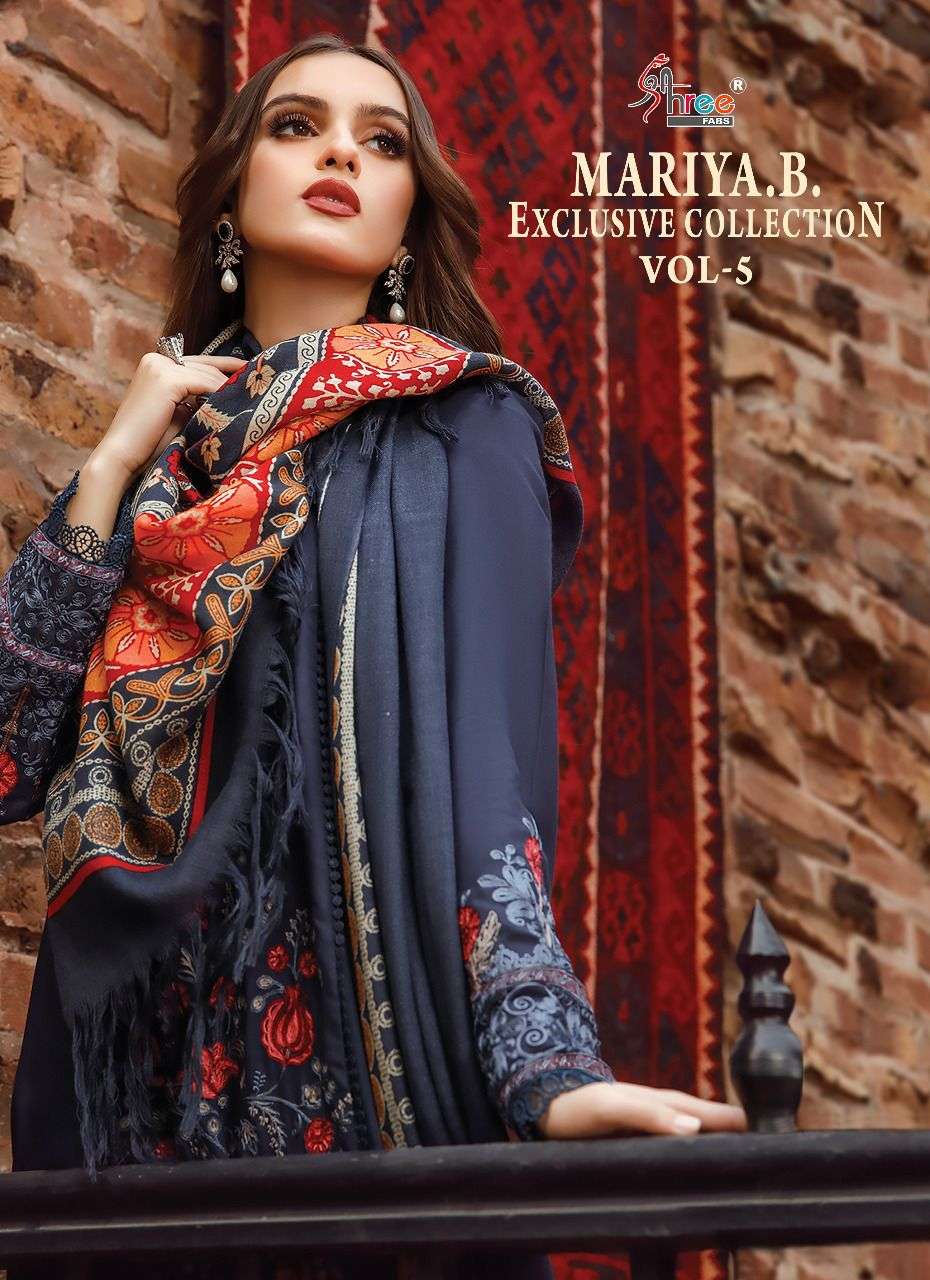 shree fabs mariya b vol-5 2506-2513 series gorgeous look designer pakistani salwar kameez catalogue online surat 