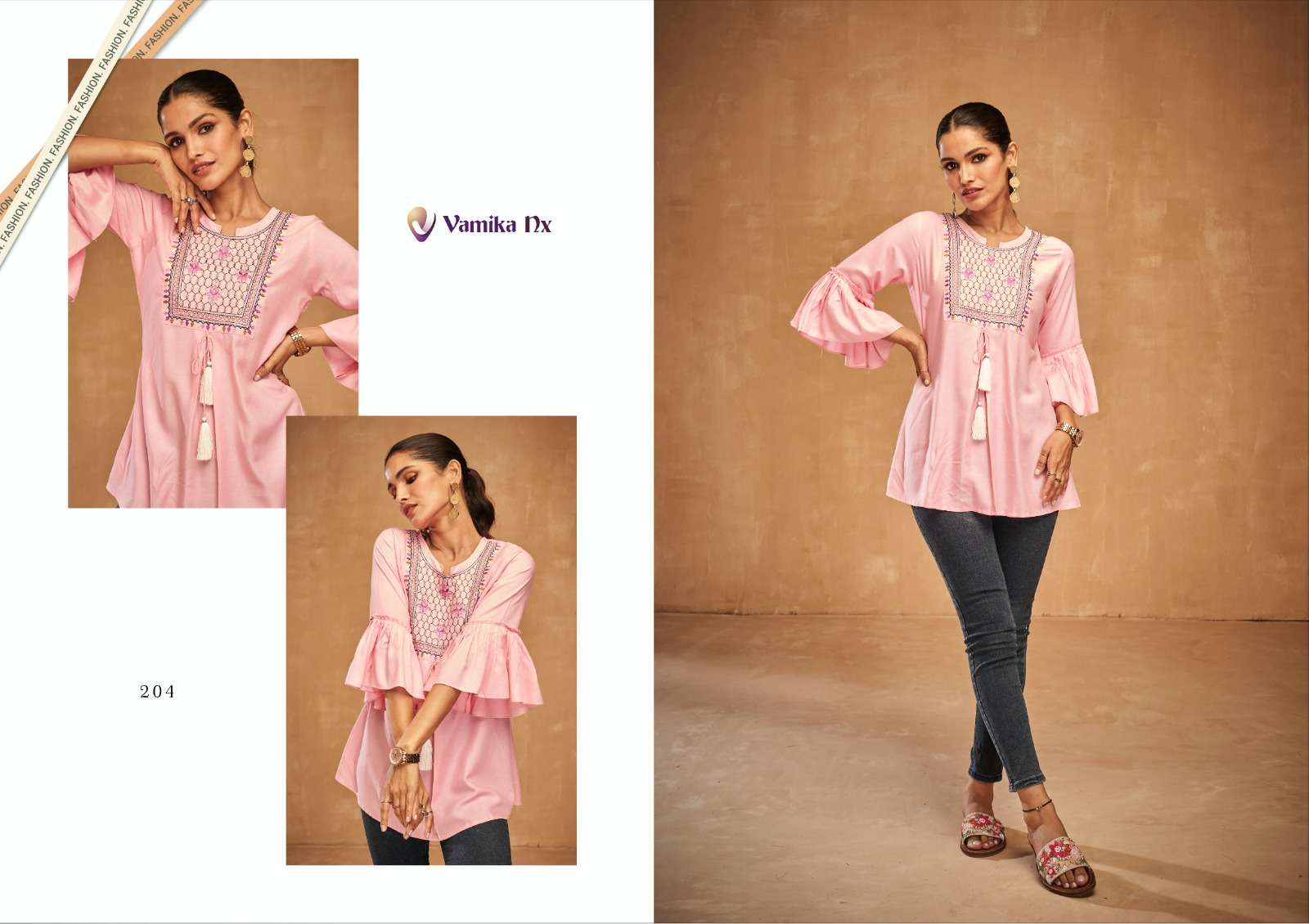 vamika anokhi 201-208 series fancy designer shot tops new catalogue collection 