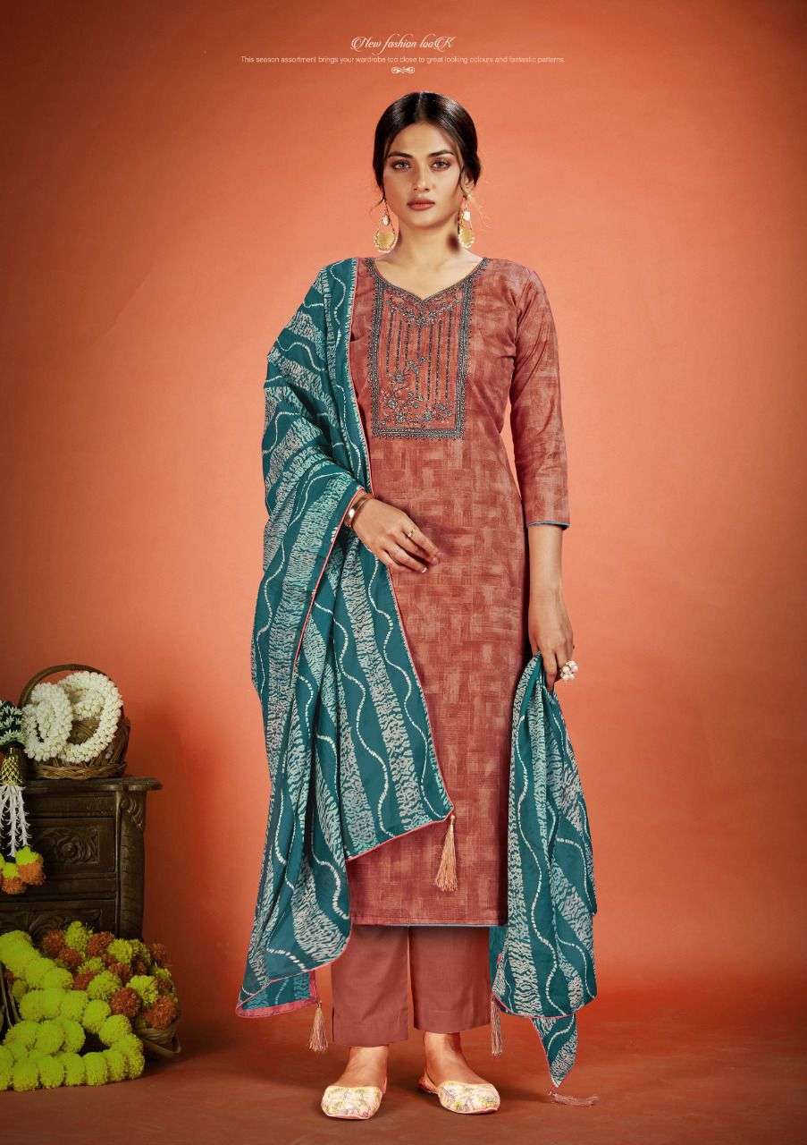 vastu tex netra vol-5 501-510 series lawn cotton designer salwar kameez catalogue wholesaler surat