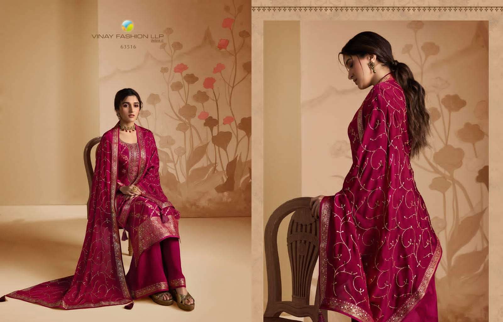 vinay fashion sana vol-2 63511-63518 series party wear salwar suits catalogue online supplier surat 