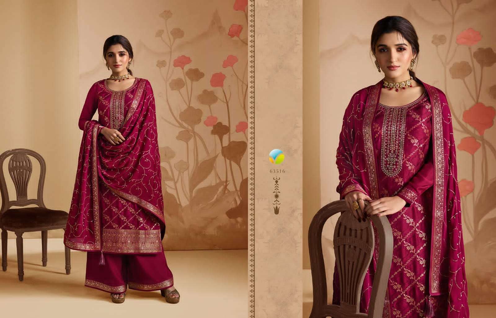 vinay fashion sana vol-2 63511-63518 series party wear salwar suits catalogue online supplier surat 