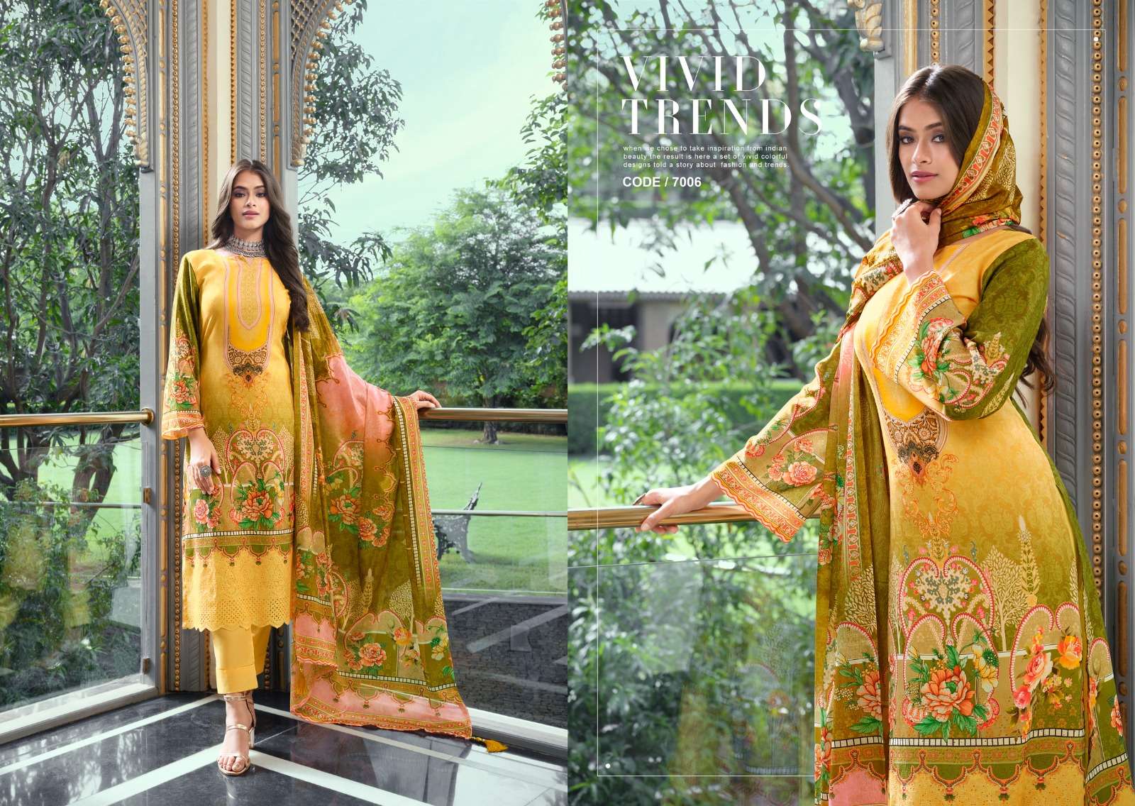 viona suits maisha 7001-7008 series trendy designer salwar suits design 2023 