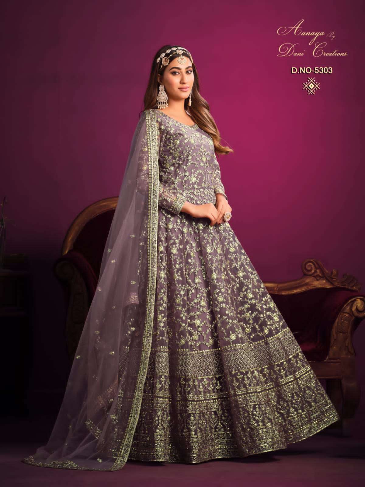aanaya aanaya vol-153 5301-5304 series party wear exclusive dress latest collection wholesaler surat 