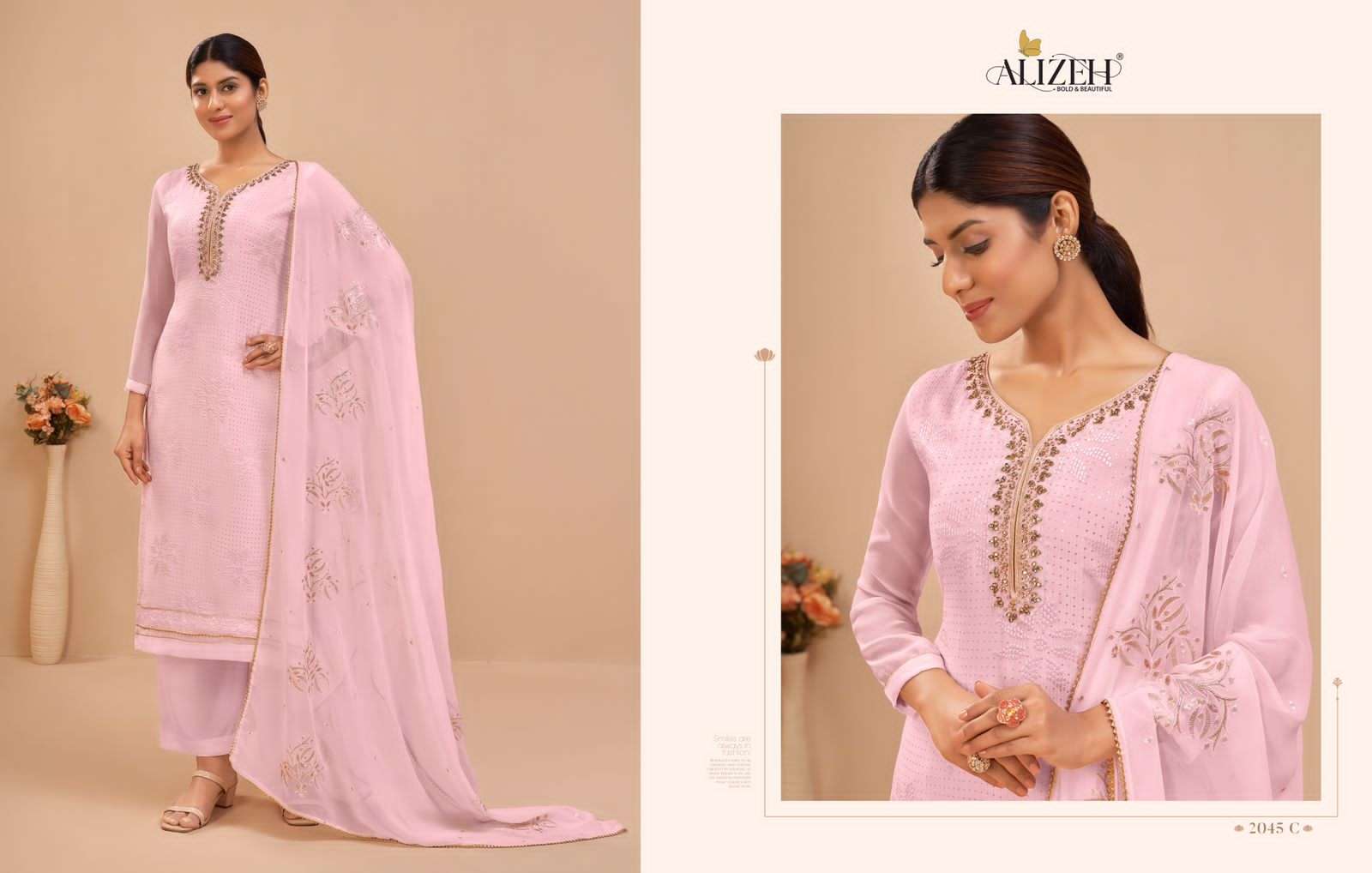 alizeh murad vol-9 exclusive designer salwar suits catalogue manufacturer surat 