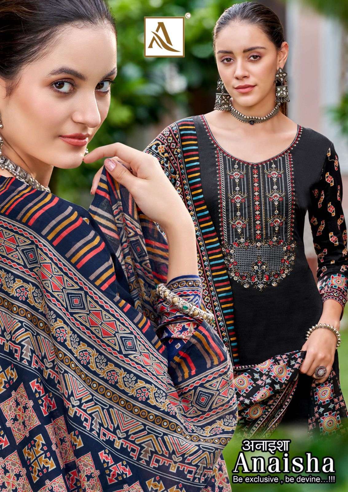 alok suit anaisha unstich designer salwar kameez catalogue design 2023 