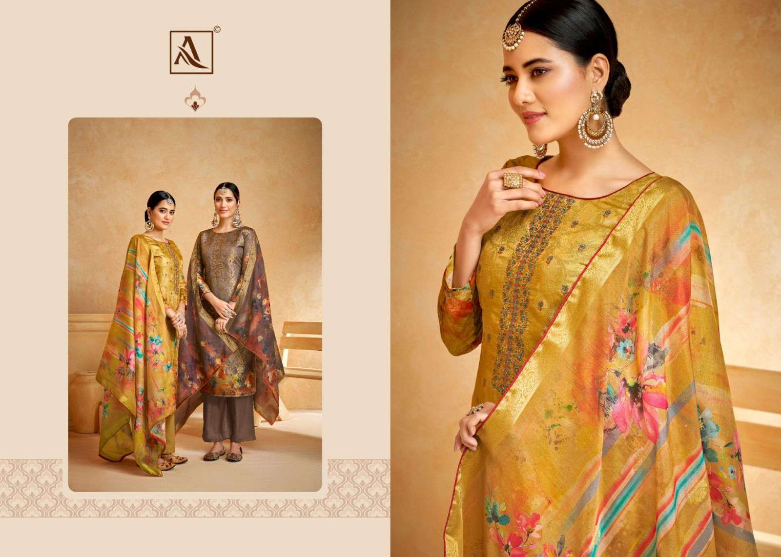 alok suit kalki embroidery exclusive designer salwar kameez catalogue online dealer surat