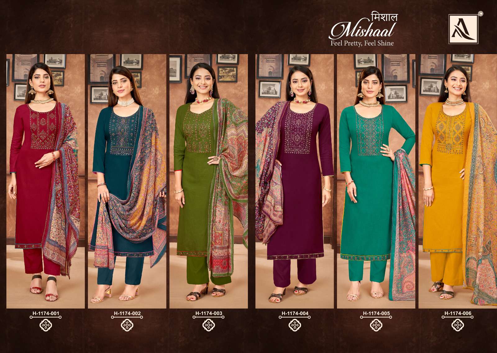 alok suit mishaal indian designer salwar suits catalogue wholesale price surat 