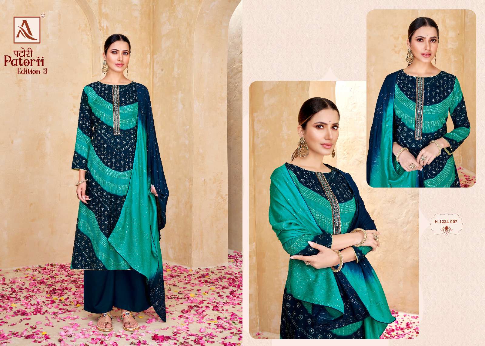 alok suit patorii edition vol-3 fancy designer salwar kameez catalogue wholesale price surat 