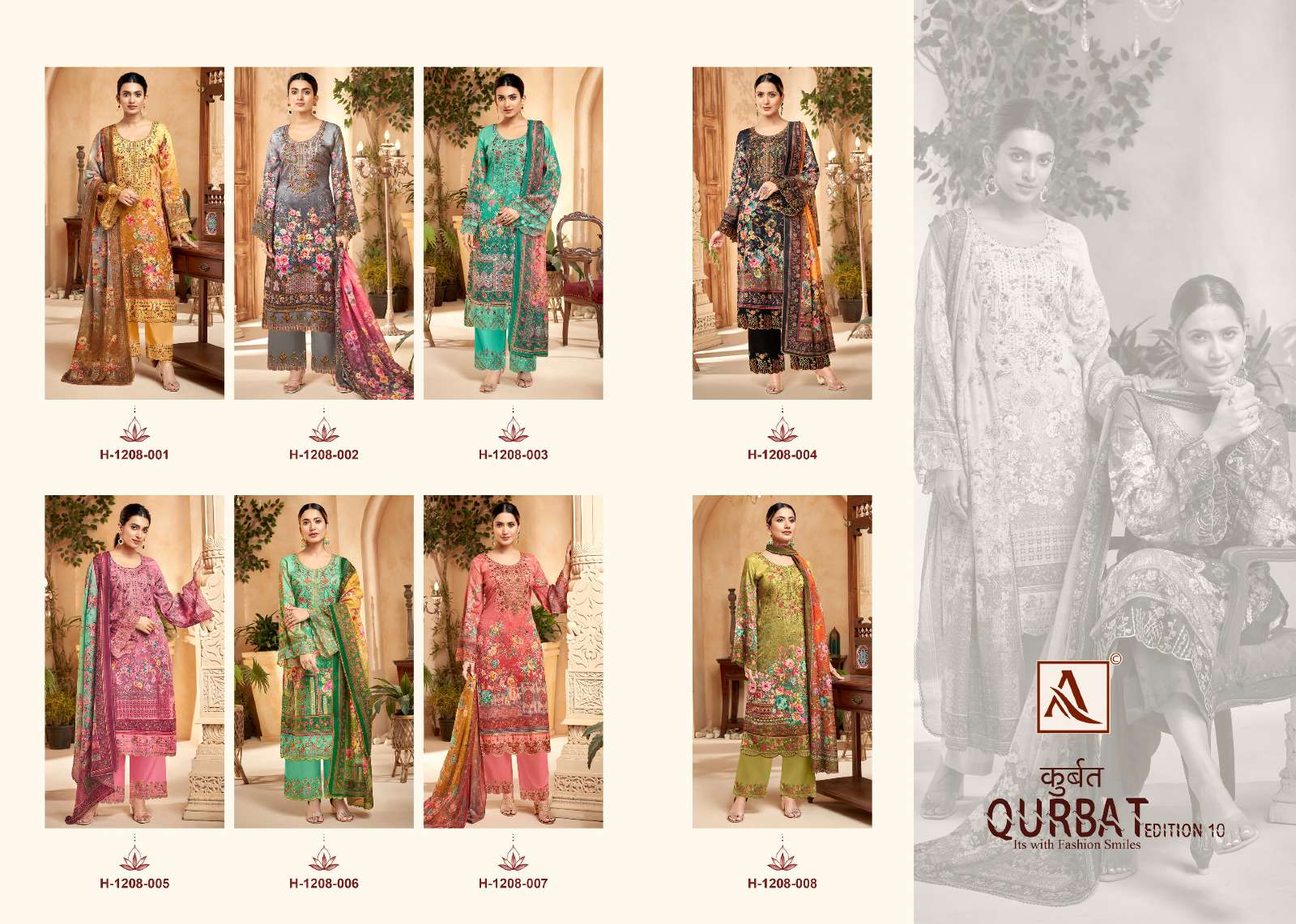 alok suits by qurbat vol 10 designer pakistani jam cotton salwar kameez wholesale dealer set to set best price 