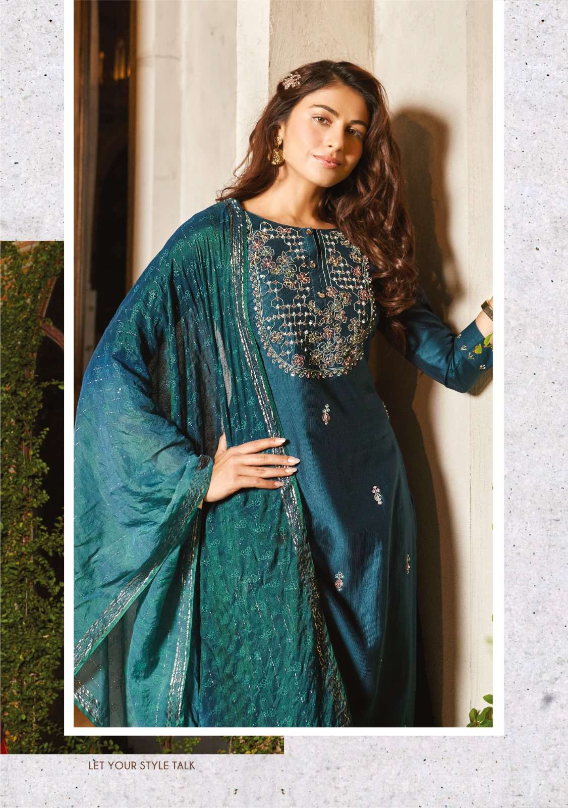 anju fabrics gazal vol-2 2861-2866 series fancy designer kurtis catalogue online dealer surat