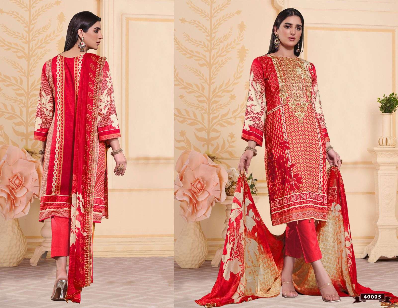 apana cotton razia sultan vol-40 salwar kameez dress material catalogue wholesaler surat